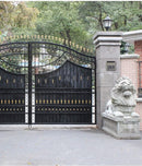 Numar de casa cu iluminare LED si alimentare solara, panou solar inox