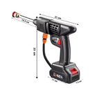 Aparat de Spalat cu Presiune Portabil 30 Bar cu 2 Acumulatori 48V Multifunctional