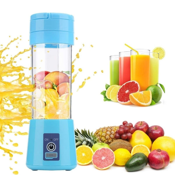 Blender Portabil | Mixer Fructe Si Legume Cu Acumulator 2000mAh + Incarcare USB
