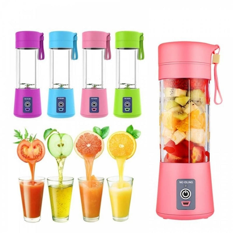 Blender Portabil | Mixer Fructe Si Legume Cu Acumulator 2000mAh + Incarcare USB