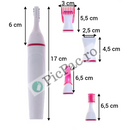 Epilator Facial 3-in-1 pentru Indepartarea Parului Nedorit – Capete Interschimbabile