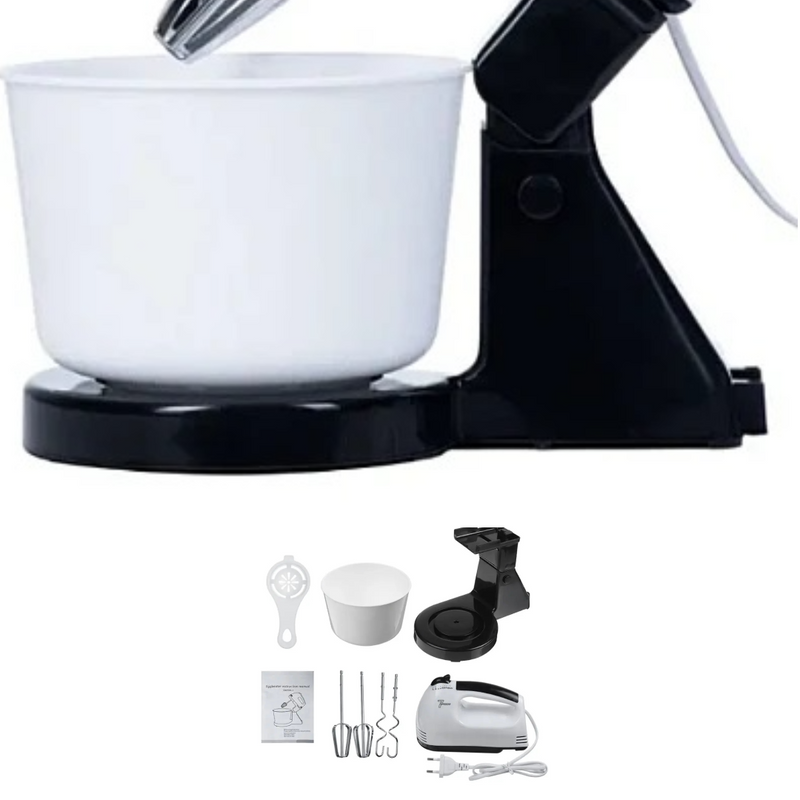 Mixer cu bol, putere 200 W, 2L, 7 trepte de Viteze