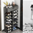 Pantofar cu 7 Etaje, Design Elegant, Gri - Organizare Optima Incaltaminte