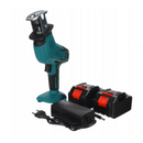 Fierastrau Alternativ cu Acumulator 48V - Set Profesional cu 2 Baterii, Panze Incluse pentru Lemn si Metal