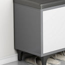 Dulap organizator pentru incaltaminte cu bancheta si 2 usi, 80x30x45 cm - Solutie completa de depozitare