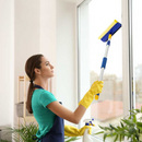 Mop Geamuri cu Maner Extensibil si Burete - Stergator Profesional pentru Ferestre si Sticla