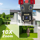Camera Supraveghere WiFi 12MP Ultra HD - Exterior/Interior cu PTZ, Zoom 5X, Vedere Nocturna si Sirena Integrata