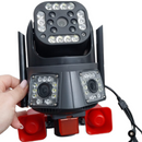 Camera Supraveghere WiFi 12MP Ultra HD - Exterior/Interior cu PTZ, Zoom 5X, Vedere Nocturna si Sirena Integrata