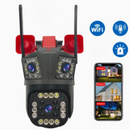 Camera Supraveghere WiFi 12MP Ultra HD - Exterior/Interior cu PTZ, Zoom 5X, Vedere Nocturna si Sirena Integrata