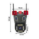 Camera Supraveghere WiFi 12MP Ultra HD - Exterior/Interior cu PTZ, Zoom 5X, Vedere Nocturna si Sirena Integrata