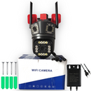 Camera Supraveghere WiFi 12MP Ultra HD - Exterior/Interior cu PTZ, Zoom 5X, Vedere Nocturna si Sirena Integrata