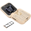 Telefon Flip i16Pro Mini - Dual SIM, Ecran HD, Bluetooth, Radio FM - Design Compact si Rezistent