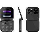 Telefon Flip i16Pro Mini - Dual SIM, Ecran HD, Bluetooth, Radio FM - Design Compact si Rezistent