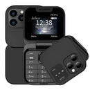 Telefon Flip i16Pro Mini - Dual SIM, Ecran HD, Bluetooth, Radio FM - Design Compact si Rezistent