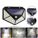 Lampa Solara cu 100 LED-uri si Senzor de Miscare - 600 Lumeni