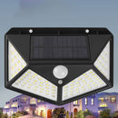 Lampa Solara cu 100 LED-uri si Senzor de Miscare - 600 Lumeni