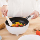 Tigaie si Oala Portabila Electrica Pentru Gatit Fara Aragaz, 2-în-1, cu capac transparent, 26 cm