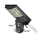Camera Solara Inteligenta 4MP cu PTZ si Conectivitate 4G - Supraveghere Completa cu Iluminare LED