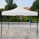 Cort Pavilion ALB pliabil, 3x3 m, cadru metalic