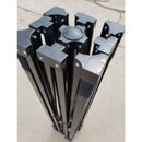 Cort Pavilion ALB pliabil, 3x3 m, cadru metalic