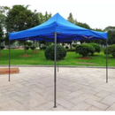 Pavilion Pliabil 3x3m cu Cadru Metalic - Cort Gradina Albastru Rezistent