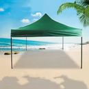 Pavilion Pliabil 3x3m Verde - Cadru Metalic Rezistent, Rapid de Montat pentru Evenimente