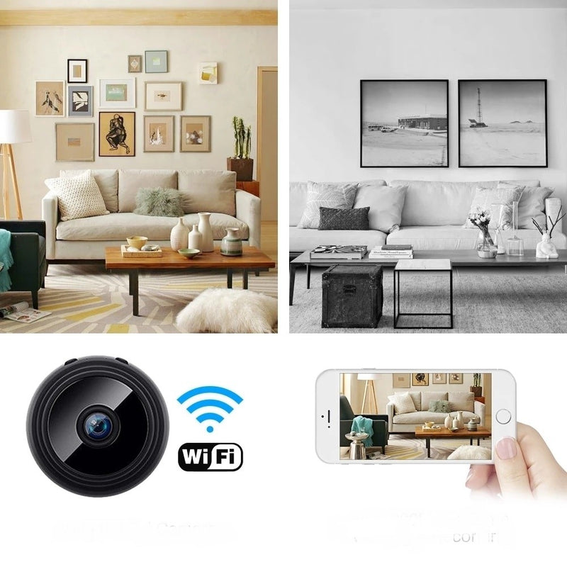 Camera WI-FI,vedere nocturna si senzor de miscare