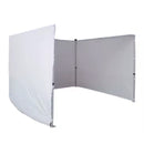 Prelata laterala pavilion/cort 9m x 192cm - Protectie impermeabila culoare alba