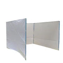 Prelata laterala pavilion/cort 9m x 192cm - Protectie impermeabila culoare alba