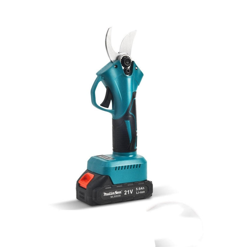 Set Foarfeca De Gradina + Mini Drujba 6 Inch | 2 Acumulatori 48V, Brat Telescopic 2.13m, Unghi Reglabil