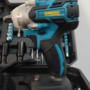 Cheie de Impact Masina de Insurubat  550Nm, 43 accesorii, 2 acumulatori 48V, valiza de transport inclusa