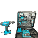Bormasina WERSTIL 48V cu Percutie si Autofiletanta - Set Complet cu 2 Acumulatori 5Ah si 30 Accesorii