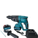 Ciocan Rotopercutor SDS Plus WERSTIL 48V - Set complet cu 2 acumulatori si cutie transport