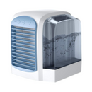 Mini Aer Conditionat Portabil 4 in 1 - Ventilator, Umidificator, Purificator cu LED, USB, Ultra Silentios