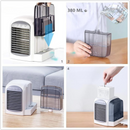Mini Aer Conditionat Portabil 4 in 1 - Ventilator, Umidificator, Purificator cu LED, USB, Ultra Silentios