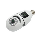 Camera Supraveghere WiFi E27 360° Ultra HD 2MP + Card 32GB - Audio Bidirectional si Viziune Nocturna