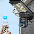 Camera Supraveghere Solara 4MP cu Card 32GB - PTZ Intelligent, LED Puternic, 4G, Interfon Vocal
