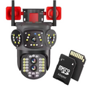 Pachet Complet Camera Supraveghere WiFi PTZ Exterior - Card 32GB Inclus