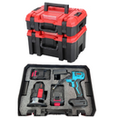 Trusa Scule Multifunctionala 7 in 1 - 48V Li-Ion, 2 Acumulatori, 7 Capete Interschimbabile pentru Gaurire, Taiere, Slefuire