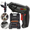Surubelnita Electrica Portabila, 4.2V | 250 Rpm, 47 Piese, Incarcare USB