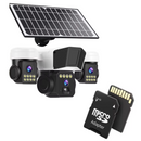 Camera Supraveghere Solara 4G TL3 + Card 32GB - Baterie 12000mAh, Viziune Nocturna, Senzor PIR