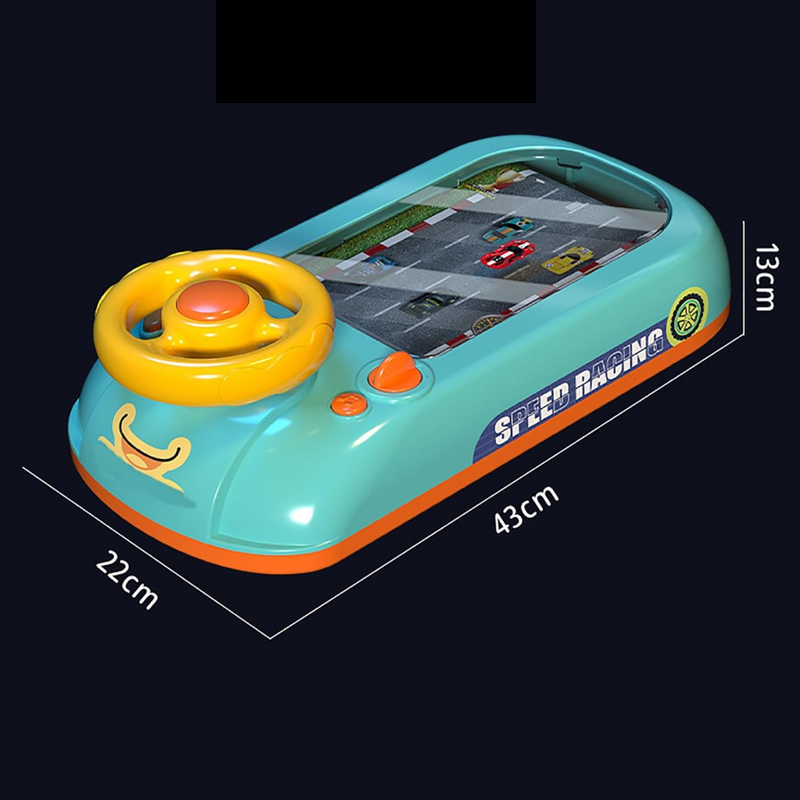 Jucarie Interactiva Volan, model nave spatiale, sunete si functii, alimentare USB, pentru copii 3-6 Ani