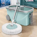 Mop Rotativ PRO 360 cu Galeata Dubla si Stoarcere Automata - Include 2 Rezerve Cadou