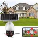 Set 1+1 Camera Supraveghere Solara 4G cu SIM, 5MP Full HD 1080p, Zoom 10X, Panou Solar 9W, IP66