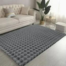 Covor Nordic Blana Artificiala 3D Bubble 180x230cm - Design Modern, Ultra Moale, Antialunecare