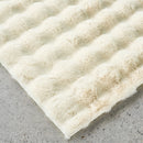 Covor Blana Artificiala 3D Bubble 180x230cm - Design Nordic Premium pentru Living si Dormitor - Crem