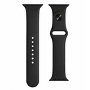 Curea Silicon Premium 20mm - Universala pentru Smartwatch si Ceasuri Clasice - Design Elegant Negru
