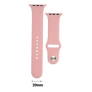 Curea Silicon Roz 20mm - Universala Smartwatch si Ceas Clasic | Rezistenta la Apa, Roz