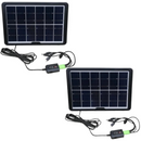 Pachet 1+1 Panou Solar Portabil - Port USB pentru Incarcare Dispozitive Incarcare Ecologica IP65 Rezistent la Apa
