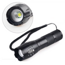 Pachet 1+1 Lanterna Tactica LED cu Zoom si Rezistenta la Apa - 3 Moduri de Iluminare Profesionala